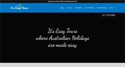 Desktop Screenshot of itseasytours.com