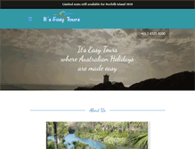 Tablet Screenshot of itseasytours.com